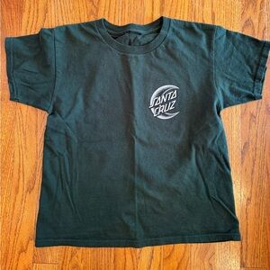 Santa Cruz Skateboards Kids Dark Green Tee